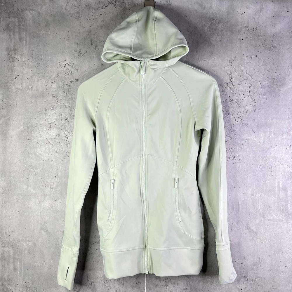Lululemon Day Maker Full Zip Mint Green Jacket Hoodie